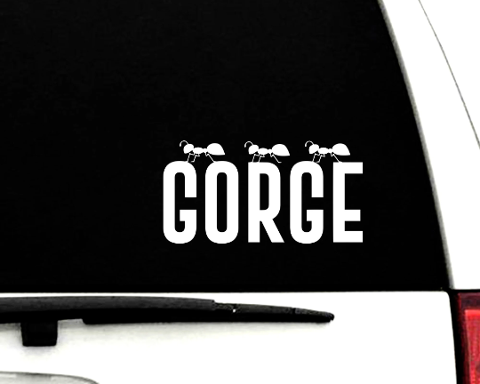 The Gorge Vinyl Decal