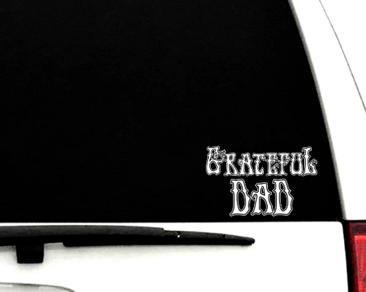 Grateful Dad Vinyl Decal