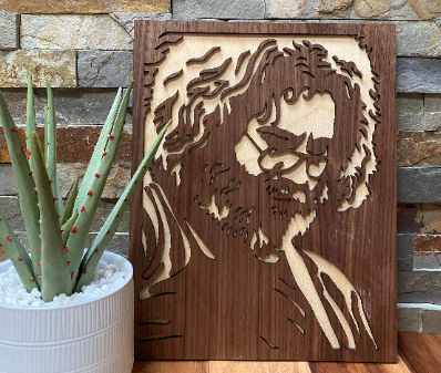 Wood Wall Art, Forever Jerry