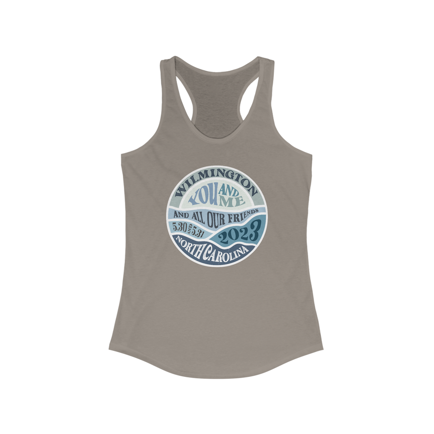 Wilmington NC 2023 Tank Top w/set list