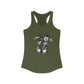 Boots With Flowers Tank Top