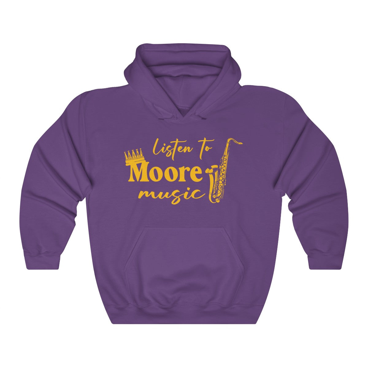 Moore Music (front and back design) Hoodie