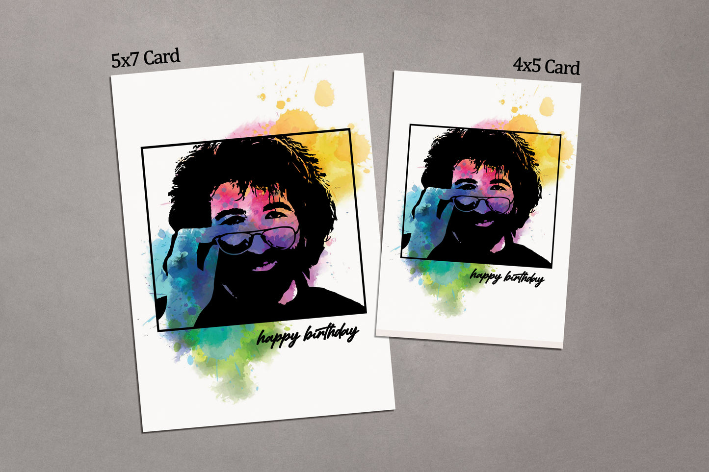 Jerry Water Color Greeting Card