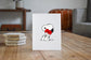 Bundle of 4 Snoopy Love Valentines Day Card