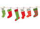 Personalized Stocking Christmas 5x7 Holiday 6 Card Packs (3-6 names available)