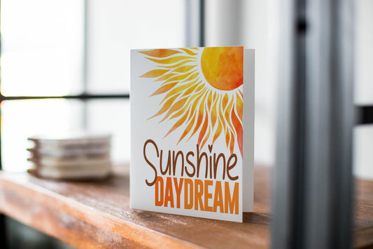 Sunshine Daydream Greeting Card