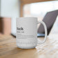 Fuck Definition double sided mug